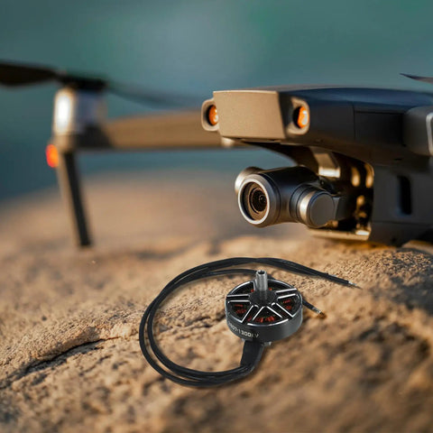 1300KV Brushless Drone Motor Alloy Construction For 7 Inch Quadcopters Beefed Up Performance And Durable For 3S To 6S Power M3 Shaft 18AWG 195mm