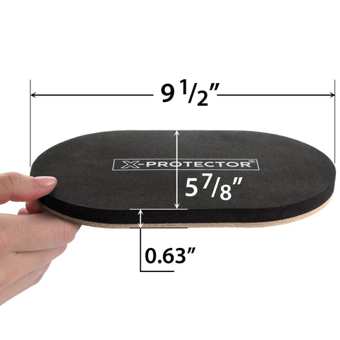 Heavy Duty Felt Furniture Sliders For Hardwood Floors Nine And A Half Inch Four Pack Move Heavy Sofas And Tables With Ease