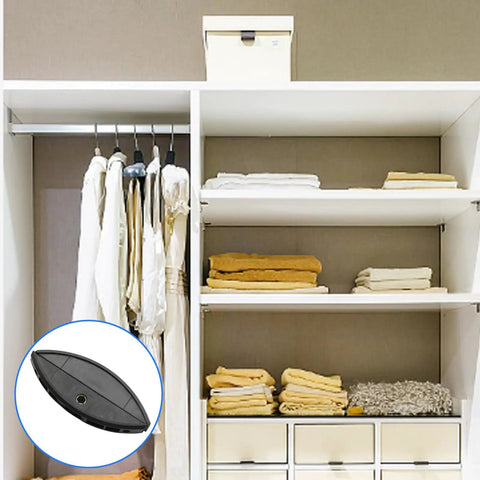 Invisible Biscuit Connector Kit For Diy Woodworking Projects Use with Plywood Panels in a wardrobe setup with nylon fasteners