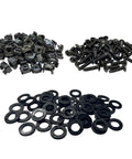 Top Drawer 10-32 Machine Screw And Cage Nut Bundle With Washers, pro-grade hardware kit with screws, cage nuts, and washers.
