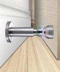 Heavy Duty Magnetic Door Stopper For Wall And Bottom Of Door With Adjustable Height From 3.15 To 4.8 Inches Windproof Anti Slip Stainless Steel SUS304