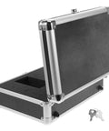 Heavy Duty Aluminum Tool Case With Handle For Home And Pros Large Capacity Portable Toolbox Rugged Storage Box For Tools