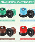 Heavy Duty Replacement Sprinkler Heads 60 Pack includes various colors for different spray radii, designed for adjustable irrigation.