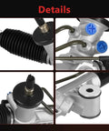 Close-up details of Hydraulic Power Steering Rack And Pinion Assembly For 1999 To 2006 Chevy Silverado 1500 And GMC Sierra 1500