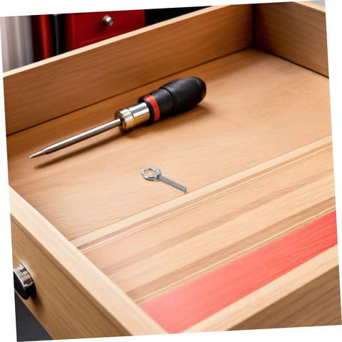 M10x60 Stainless Steel Threaded Eye Bolt Kit With Nuts And Washers Built Tough Heavy Duty Long Reach Shackle For Concrete Anchors And Rigging Locks In Tight on a wooden drawer with tools.