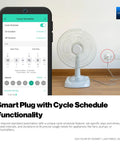 Smart Energy Plug 15A With LoRa Range Up To A Quarter Mile Real Time Power Monitoring for fan scheduling