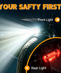 Electric Tricycle For Adults With 1200W Peak Motor Foldable E Trike 48V 13Ah Battery Fat 18x3 Tires 3 Wheel Step Through Ebike With Basket Sweet Ride Easy Mount Up To 65 Miles And 18 MPH with front and rear lights