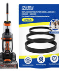 Replacement Carpet Cleaner Belt Kit For ProHeat 2X Revolution Pet And More 3 Pack Fits Thirty Plus Bissell Models Package