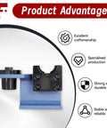 CNC CAT40 Tool Holder Tightening Fixture For Worktable, Lightweight Cast Iron And Aluminum Build, Easy Clamp, strong and durable