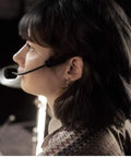 PGA31-TQG Wireless Headworn Condenser Microphone With Cardioid Pattern, side view on female performer