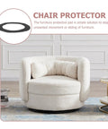 Chair with Non Slip Rubber Furniture Pads Kit For Wooden Stools And Chairs, Floor Protectors For Hardwood Floors displayed in room