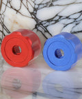 2 Pack Round Wheel Handle Made Of Aluminum Alloy For Refrigeration Gauges And HVAC Control Valves Easy Grip Knobs