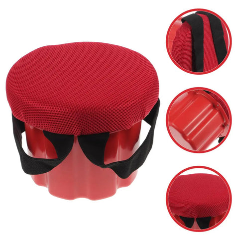 Hip Attached Garden Stool With Cushioned Seat For Gardening, Fishing, Camping And Farm Work, Folding Portable Work Chair