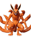 Naruto Shippuden Kurama And Naruto Dual Figure Model Kit, 263-Piece Set; fully detailed crouching Kurama with joint articulation.