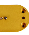 Close-up of durable metal hairspring stand for watch repair and movement balancing, multifunction tool kit, detail view