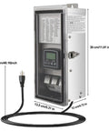 300W Low Voltage Landscape Transformer With Timer And Photocell Sensor Outdoor Waterproof for Spotlights and Pathway Lighting