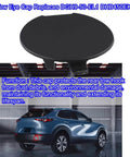 Mazda CX 30 Rear Bumper Tow Hook Eye Cap Cover Black Textured Finish Slick Look Replacement for 2020 2021 2022 2023 Models