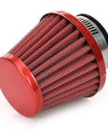 38mm Air Filter Cleaner For Predator 196cc 200cc 212cc 6.5HP mini bike go-kart red metal filter