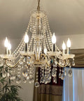 E12 Candelabra LED Bulb 2700K Frosted 40W Equivalent Dimmable Candle Light in chandelier