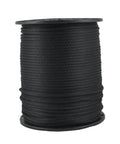 Heavy Duty 3 16 Inch Black Dacron Polyester Rope Solid Braid Utility Cord 500 Ft Spool Low Stretch UV Resistant Workhorse Rope