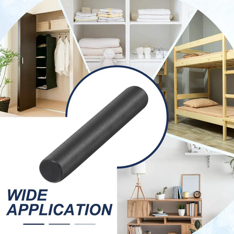 15 Pack 4mm By 30mm Black Oxidized Dowel Pins 304 Stainless Steel Cylindrical Shelf Pegs Chamfered Ends in furniture applications