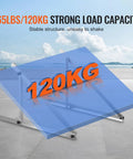 50 Inch Solar Panel Mounting Brackets With 0-90 Degree Adjustable Tilt showing strong load capacity of 265 lbs