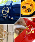 365 Piece Trailer Hitch Pin Kit With Heavy Duty Cotter Pins, R Clips, Locking Coupler Pins, And Lynch Pins for various uses