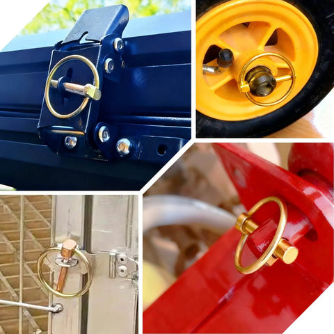 365 Piece Trailer Hitch Pin Kit With Heavy Duty Cotter Pins, R Clips, Locking Coupler Pins, And Lynch Pins for various uses
