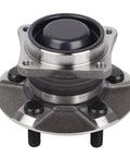 Front view of Rear Wheel Bearing And Hub Assembly 512218 For Toyota Celica Corolla Matrix And Pontiac Vibe 2000 To 2008 5 Lug Without ABS