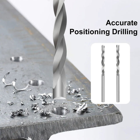 Heavy Duty Drill Bit Set For Drywall And Wood M2 High Speed Steel Guide Point Bits drilling metal surface