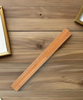 Poster Tube With Cap For Artwork And Certificates on wooden table, Built To Last Heavy Duty Document Storage Tube for Office and Home