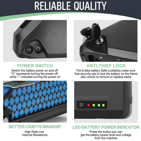 48V 25Ah Ebike Battery 1200Wh Lithium Pack With 40A BMS For Electric Bicycles And Ebike Conversion Kits Up To 2000W Includes XT60 Connector Long Lasting Power High Performance Range For Daily Commute