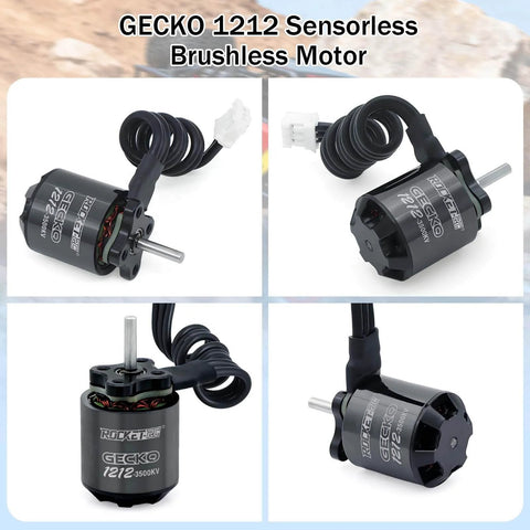 Beefy 1212 3500KV Brushless Outrunner Motor With 2mm Shaft For Tiny RC Crawlers In One Twenty Four, One Eighteen, One Sixteen Scale Upgrade