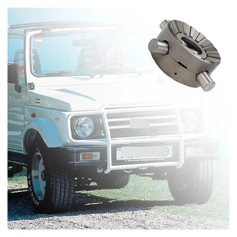 Heavy Duty Mechanical Differential Locker With A Legit Limited Slip Viscous Coupler Plus Beefy Twenty Six Spline Axle Shafts For Savage Trail Crawling Kit with off-road vehicle background.