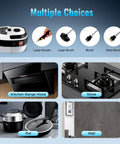 Heavy Duty Handheld Steam Cleaner 2500W 3 Bar 266 Degrees Fahrenheit With attachments for kitchen and home cleaning