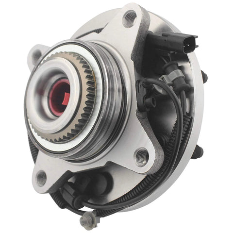 Front Wheel Bearing And Hub Assembly Fits Ford F150 Expedition And Lincoln Navigator 2011 2012 2013 2014 4WD 4x4 6 Lug ABS Sensor Replacement For Smooth Quiet Ride And Low Runout