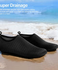 Water Shoes For Women And Men Quick Dry Aqua Socks For Beach Pool Yoga And Outdoor Sports Barefoot Feel on sandy shore