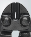 Close-up of High Leverage CoBolt Cutter With Notch And Spring For No Sweat, Effortless Cuts, induction hardened edges at 64 HRC