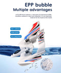 3 In 1 Water Land Air RC Plane For Beginners With Gyro Stabilizer, 2 Channel Remote Control Aircraft above water
