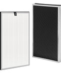 Two 3-in-1 filtration system filters for the Air Purifier Replacement Filter For MA Series 112 V2.0, showing pleated and activated carbon sides.