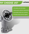 Bevel Gear Replacement Kit For Husqvarna That Fits 324LX 324LDX with durable design on white background, feature list shown