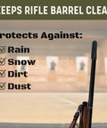 All Weather Rifle Barrel Cover For Most Guns Muzzle Protection Keeps Your Rifle Clean And Ready Fits Bolt Action Muzzleloader Shotgun