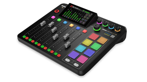 All In One Podcast And Streaming Studio For Creators With Built In Mixer And USB Audio Interface, Wi Fi And Ethernet Connectivity
