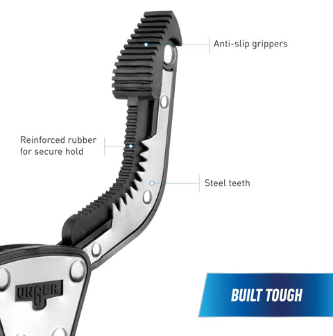 Forty Two Point Five Inch Heavy Duty Reacher Grabber Tool With Rotating Head For Outdoor Trash Pickup And Yard Cleanup Rugged Claw For Twigs Lawn And Garden Use Easy Reach For Elderly And Mobility Helpers No Bending Needed