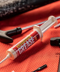 All Weather Synthetic Grease For Firearms High Tech Lubricant That Clings In Extreme Heat Or Cold in 10cc syringe