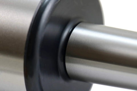 Close-up of 3MT Long Nose High Speed CNC Live Center Medium Duty Morse Taper 3 with 4000 RPM max, 60 degree point for precise metalworking.