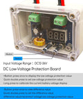 Heavy Duty Battery Adapter Converter Kit For DeWalt 18V 20V Batteries With DC Low Voltage Protection board and display