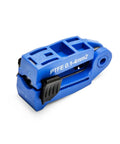 Interchangeable Replacement Blade For SAS3210 Combination Wire Stripper SAS3210TRB Compatible Part, blue PTFE blade, side view