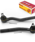 Inner Steering Drag Link Kit For Jeep Grand Cherokee 1999 To 2004 Front Left Inner Drag Link And Front Right Outer Tie Rod End ES3475 ES3474 Beefy Heavy Duty Steel Cotter Pin Included, two steel tie rod ends and box