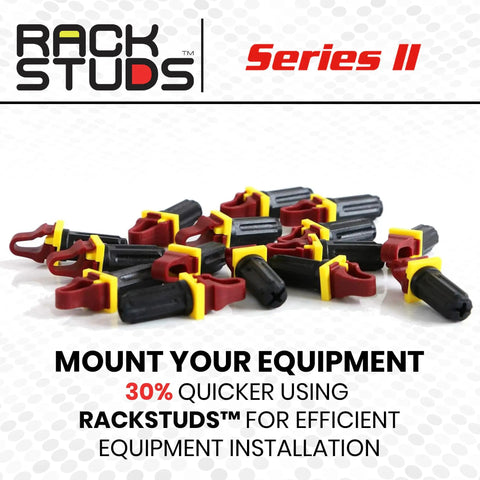 R100 Series II Server Rack Screws 100 Pack Front Install Cage Nut Replacement For 19 Inch Racks